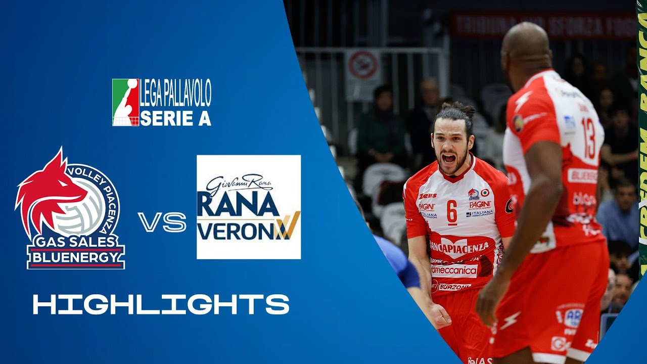 Piacenza vs. Verona | Highlights | Superlega | 8a Giornata