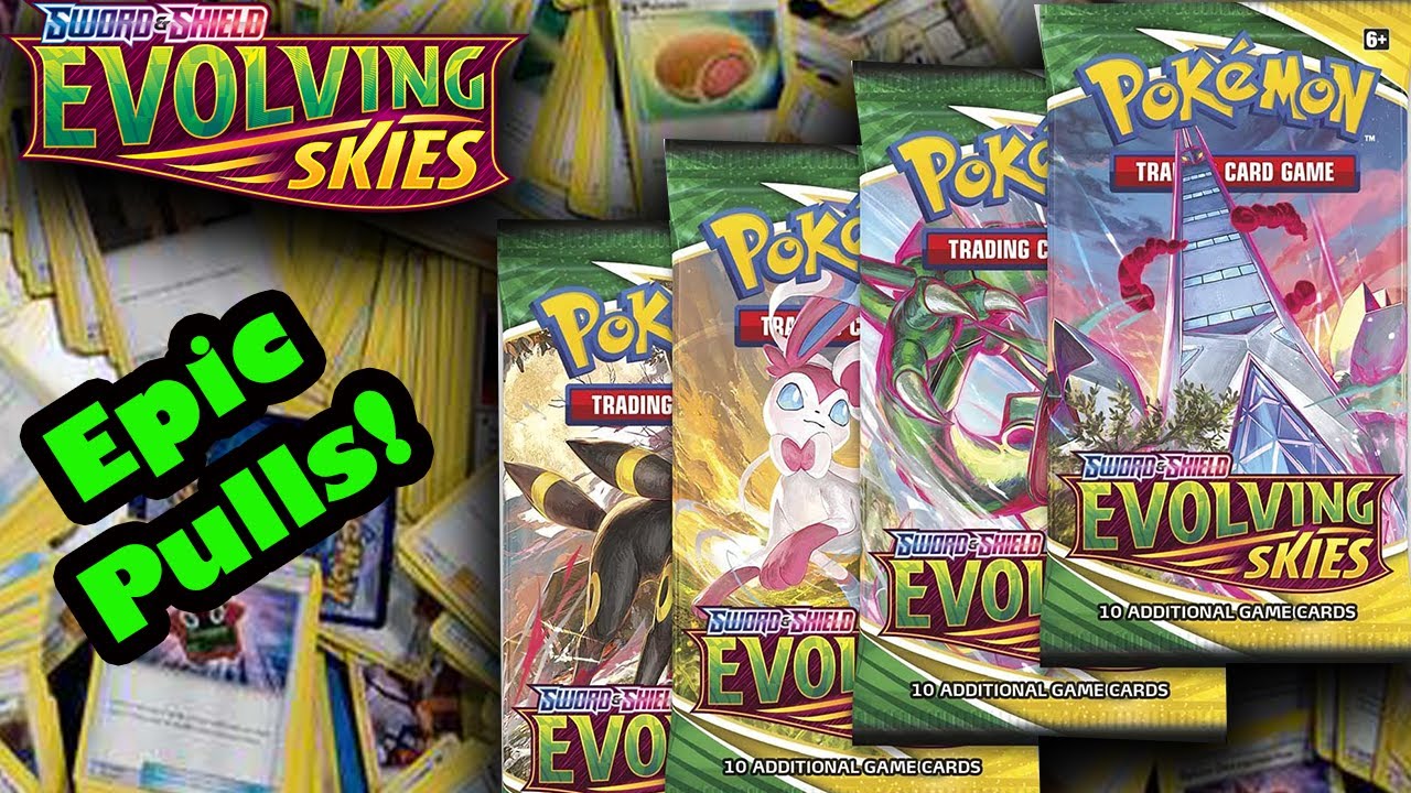 2 Full Art Trainers!? LETS GO! Pokémon TCG Evolving Skies and Vivid Voltage Pack Opening. Chase Card
