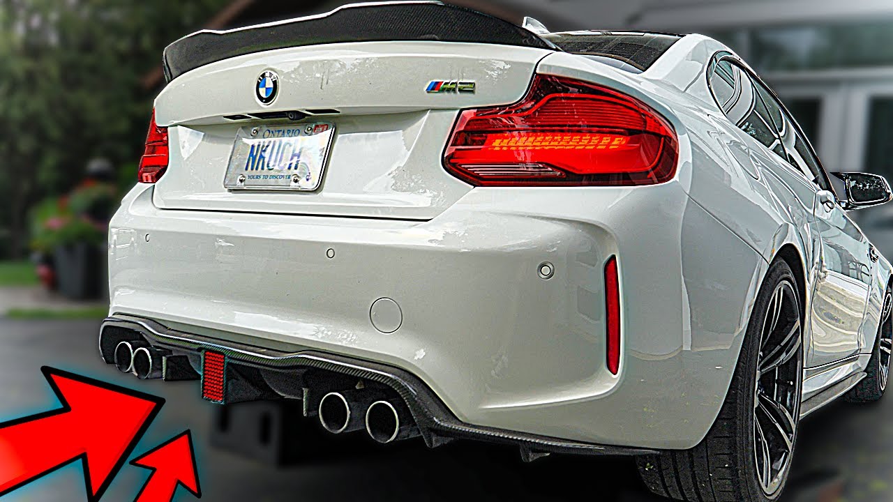 THE PERFECT DIFFUSER!! Installing Carbon Fiber Rain Light Diffuser | BMW M2 F87