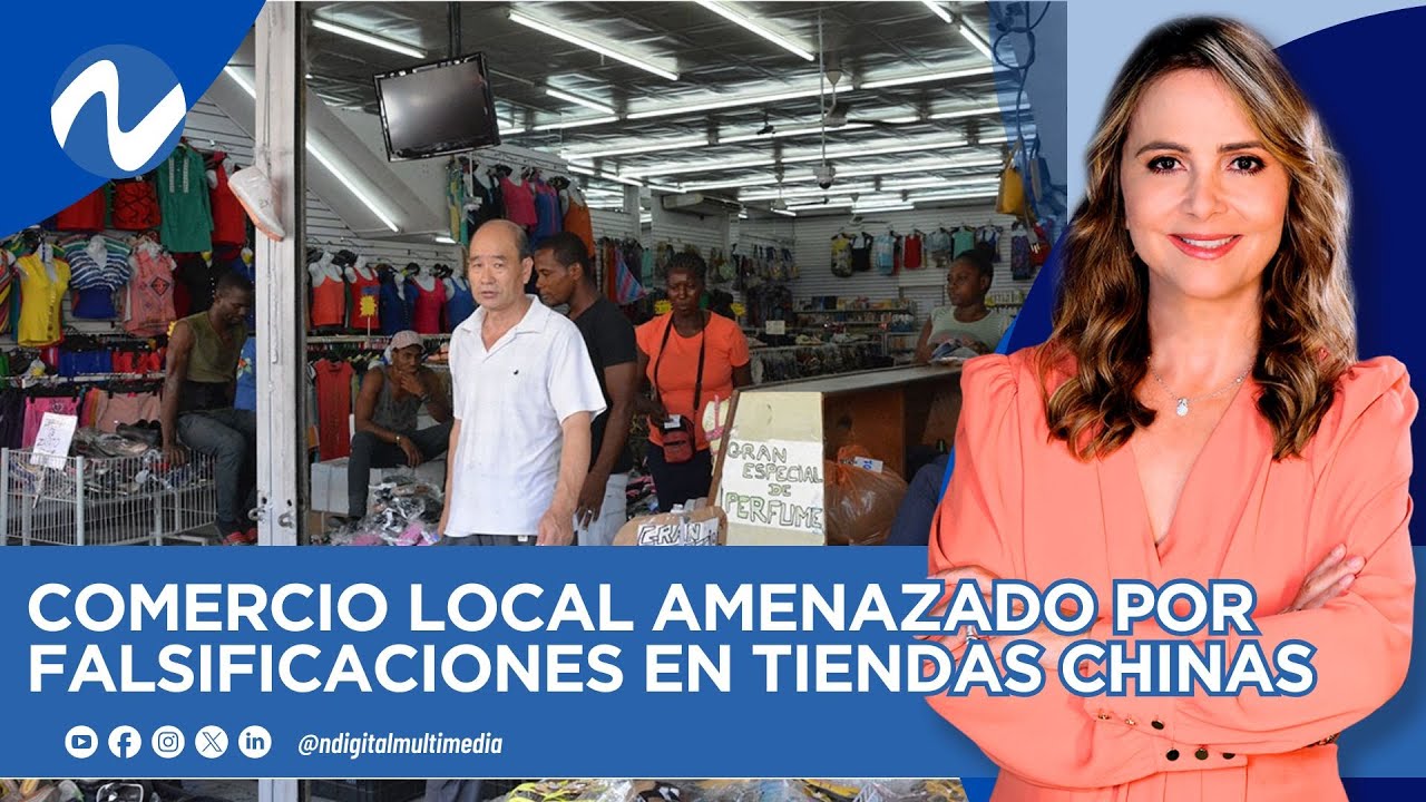 Comercio local amenazado por falsificaciones en tiendas chinas