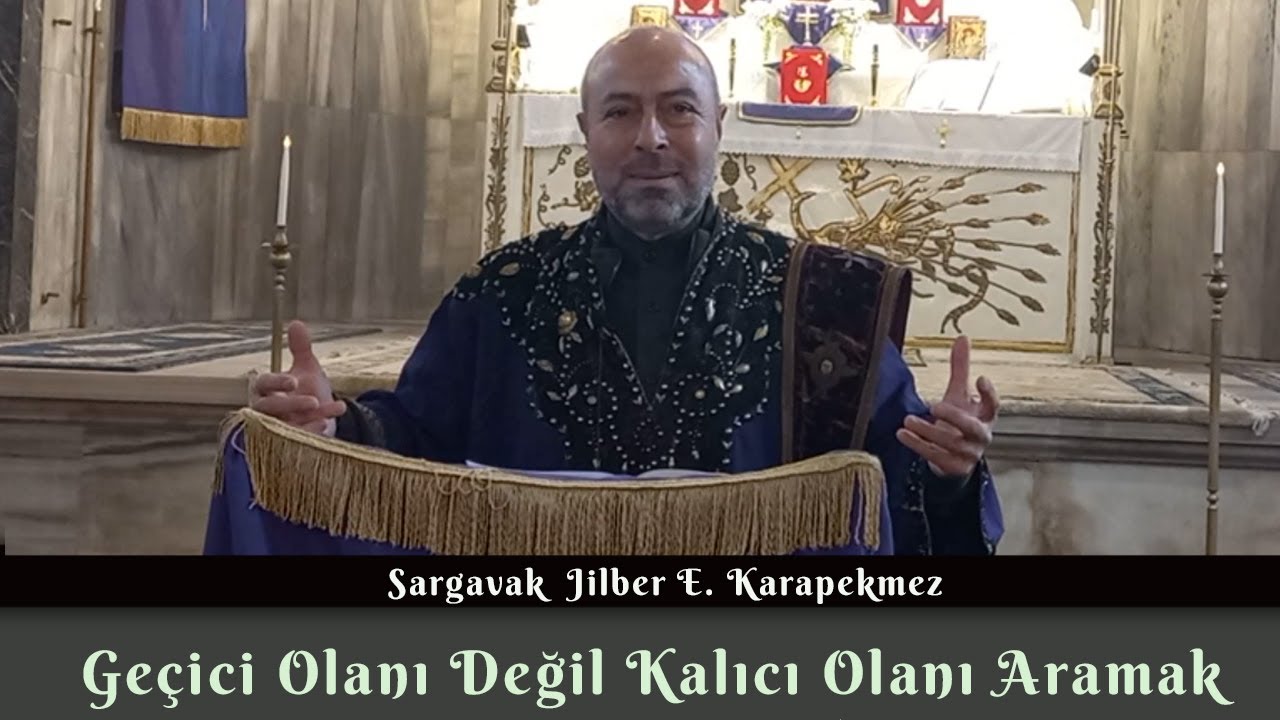 Geçici olanı değil kalıcı olanı aramak