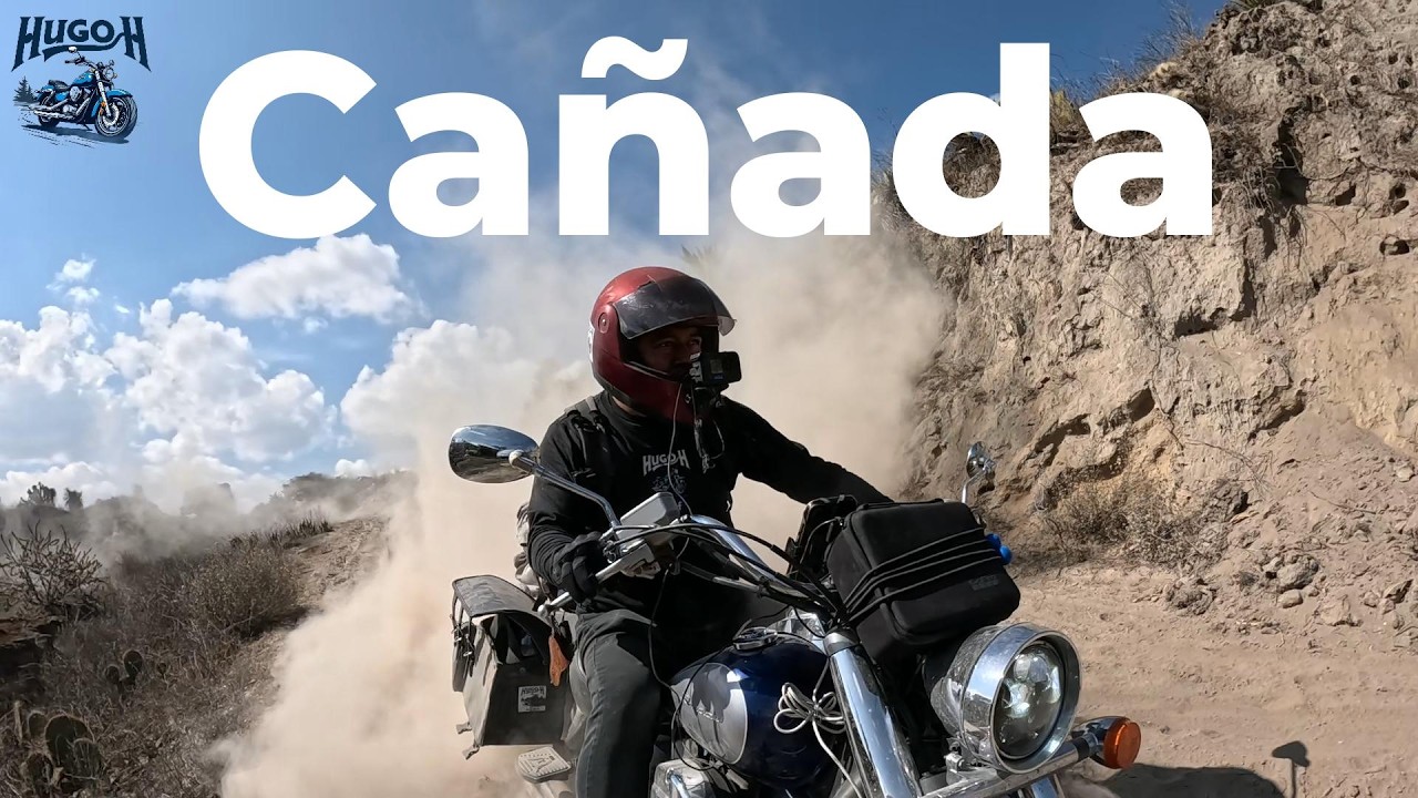 Cañada en la sierra de Puebla.... Honda Shadow