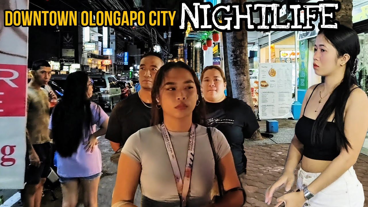 NIGHTLIFE in Olongapo City, Zambales Philippines | Walking Streets of Olongapo City[4K]