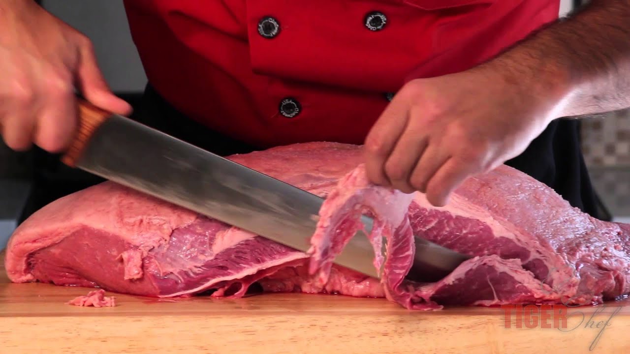 Fabricating Meat with the F. Dick Butcher Knife by Chef Dangoor - TigerChef