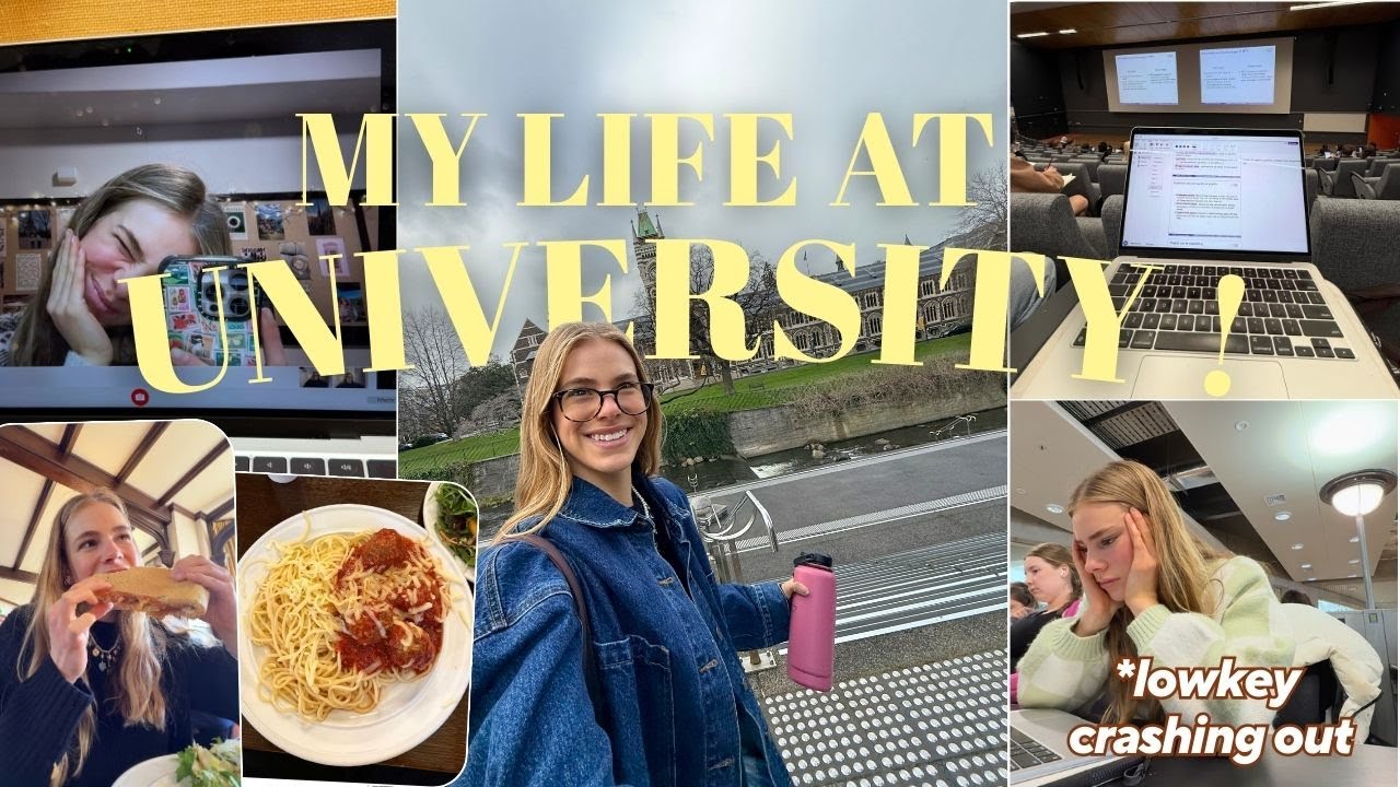 DAYS AT UNI- life in halls, crashing out majorly & what I eat!