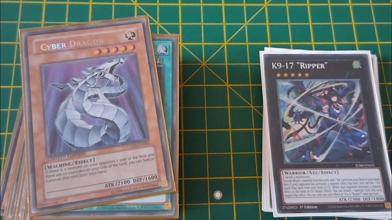 Yu-Gi-Oh! K9 Cyber Dragon! 3rd place deck profile!