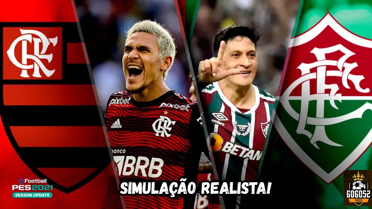 FLAMENGO VS FLUMINENSE | FINAL SIMULAÇÃO REALISTA GOGOZ PETCH!