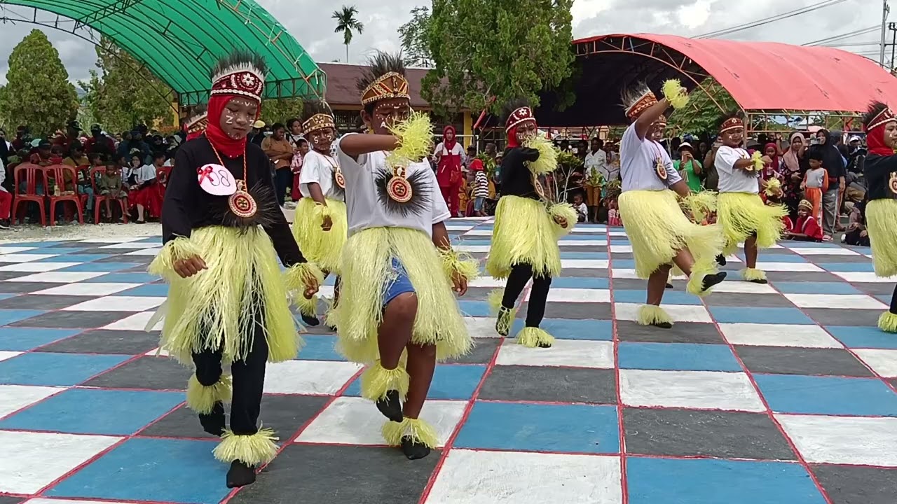 LOMBA YOSPAN UNTUK TINGKAT SD DALAM RANGKA HUT RI KE - 80 DI DISTRIK NIMBOKRANG SD MI NURUL HIDAYAH