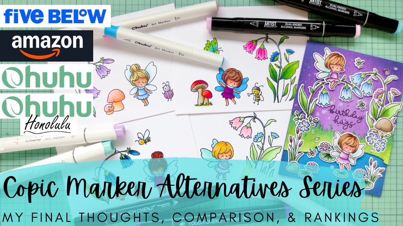 Copic Marker Alternative Mini Series | Final Thoughts, Comparison, & Rankings | Alcohol Markers