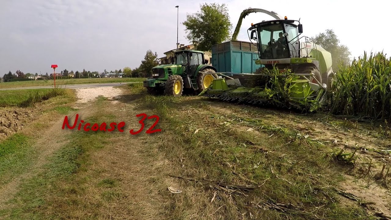 Trinciatura Mais 2018/New Claas Jaguar 880/John Deere/Fendt/Gomiero Farm