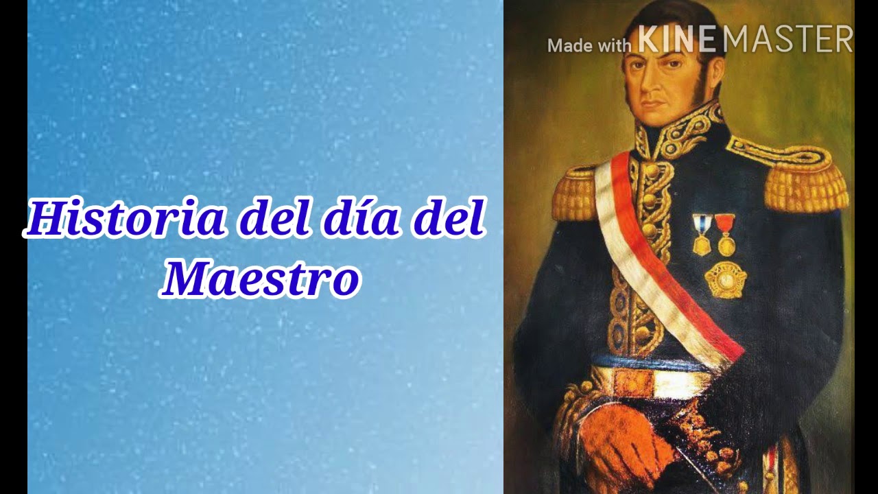 Historia del d&iacute;a del Maestro