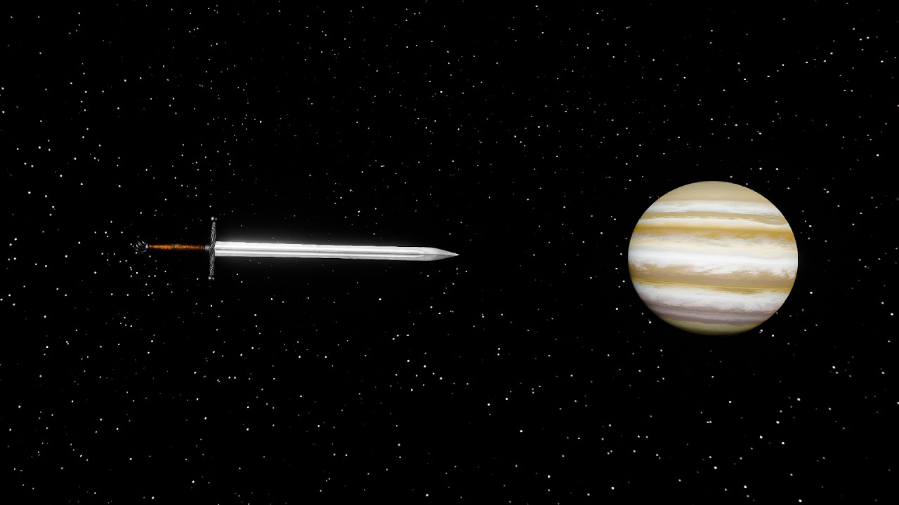 What if you pierced Jupiter with a sword?