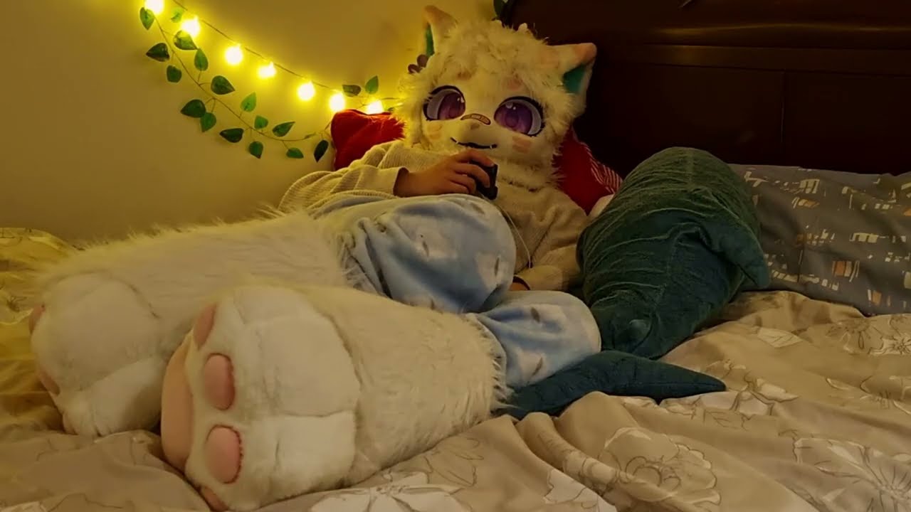 [FURRY ASMR] Forest Ambience & Belly Sounds (loopable)