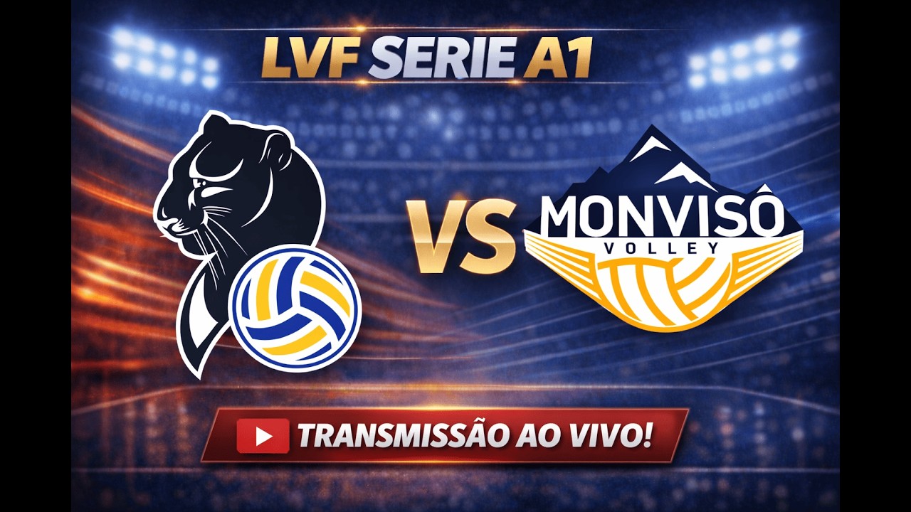 AO VIVO: CONEGLIANO X WASH4GREEN MONVISO VOLLEY  - LVF SERIE A1.