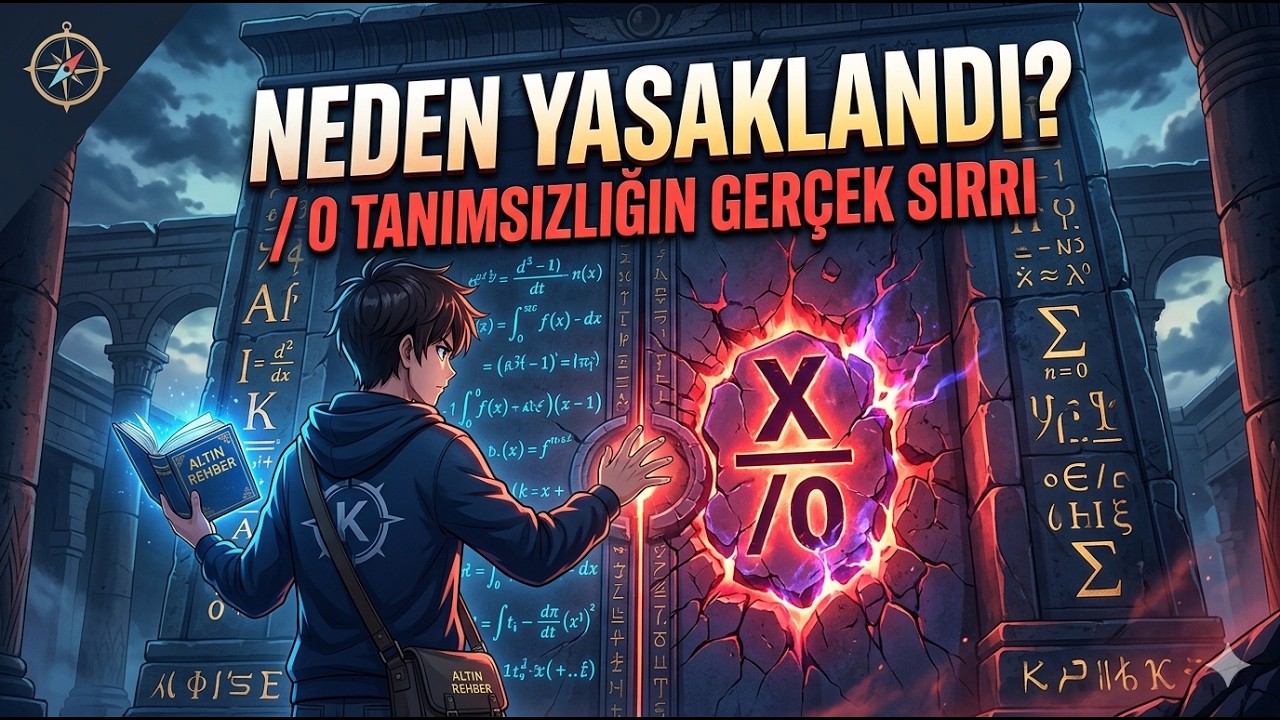 Sayı Neden 0’a Bölünmez? | Matematikte Tanımsızlığın Gerçek Sebebi
