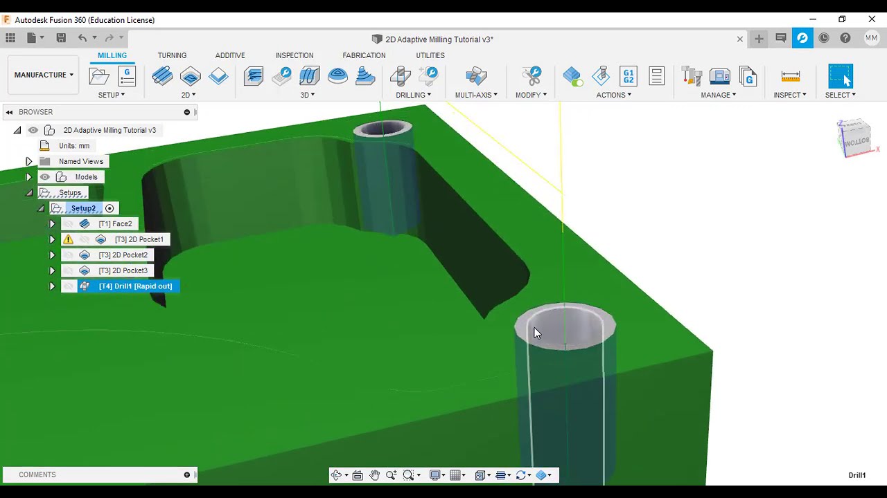 Maquinado con Fusion 360