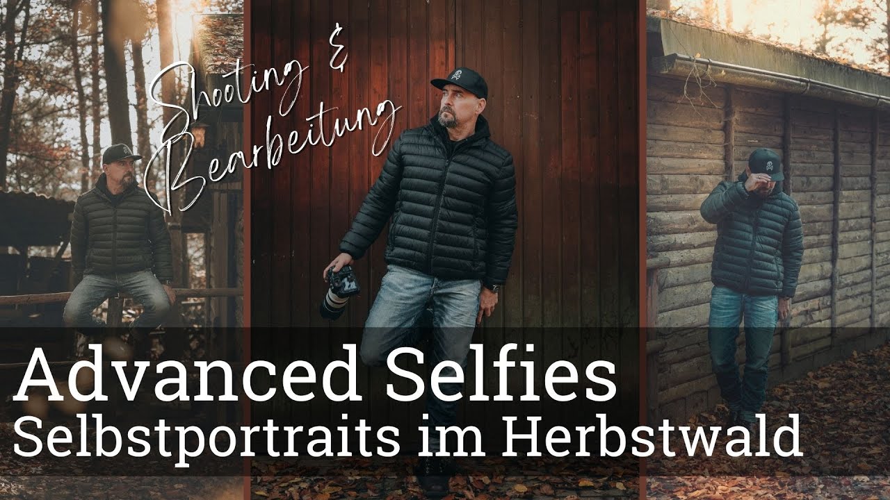 Selbstportraits im Herbstwald mit der Canon M50 [Shooting und Bearbeitung]