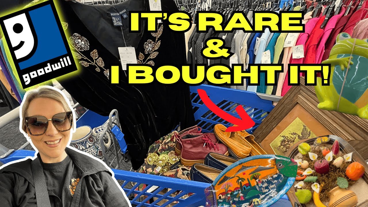 Давайте заглянем в секонд-хенд Goodwill! Я нашла ✨НЕВЕРОЯТНЫЕ✨ вещи на продажу! Вещи стоимостью о...
