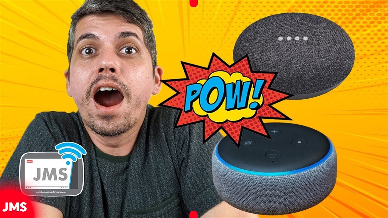 A SECRETÁRIA VIRTUAL MAIS CIUMENTA DO MUNDO! Amazon Alexa vs. Google Assistente