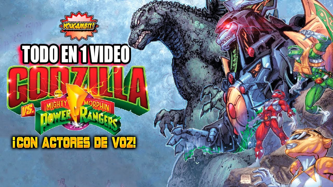 Videocomic: 🦖 GODZILLA vs POWER RANGERS⚡Película Completa con Actores de Voz 🌍 YouGambit