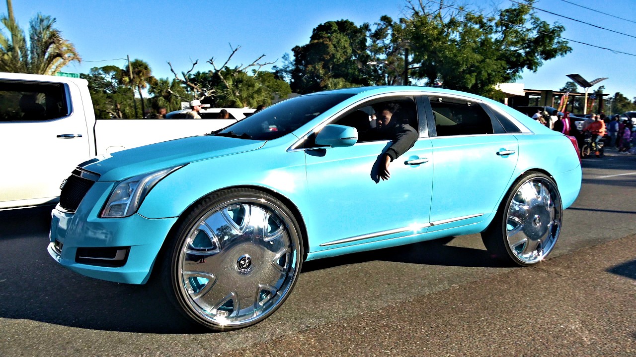 MLK Day St Pete Block Party! MLK Weekend - Big Rims, Donks, Amazing Cars 2026 Part 1