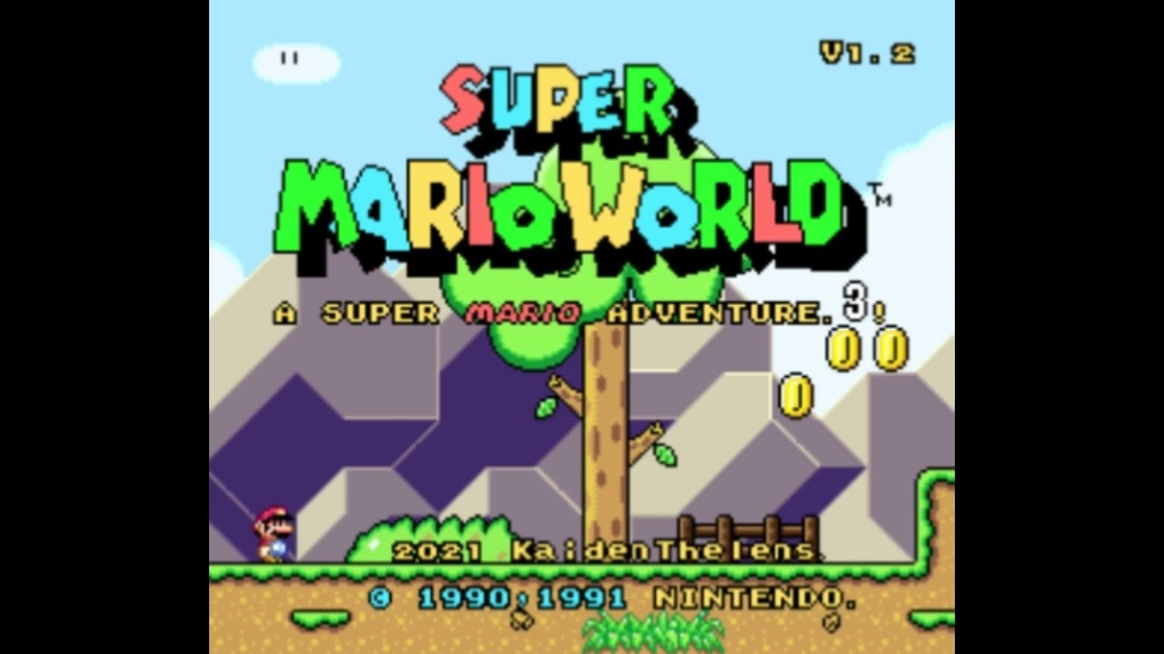 SMW Custom Music - Super Paper Mario - Overthere Stairs