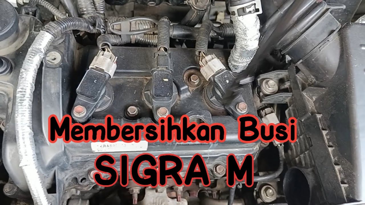 Cara membersihkan Busi mobil sigra