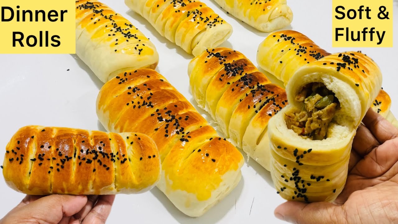 Ramadan Special Soft & Juicy Chicken Dinner Rolls – Perfect Evening Snack 