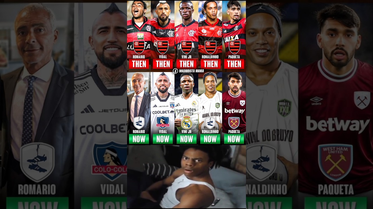 🇧🇷 Flamengo has had some top talents Vini Jr, Ronaldinho, Vidal, Paquet&aacute;, and Rom&aacute;rio!⚽️