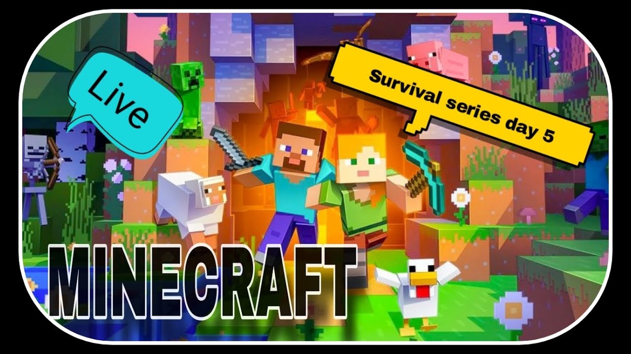 Minecraft Survival Series Day 5 Part 2 !!!!!