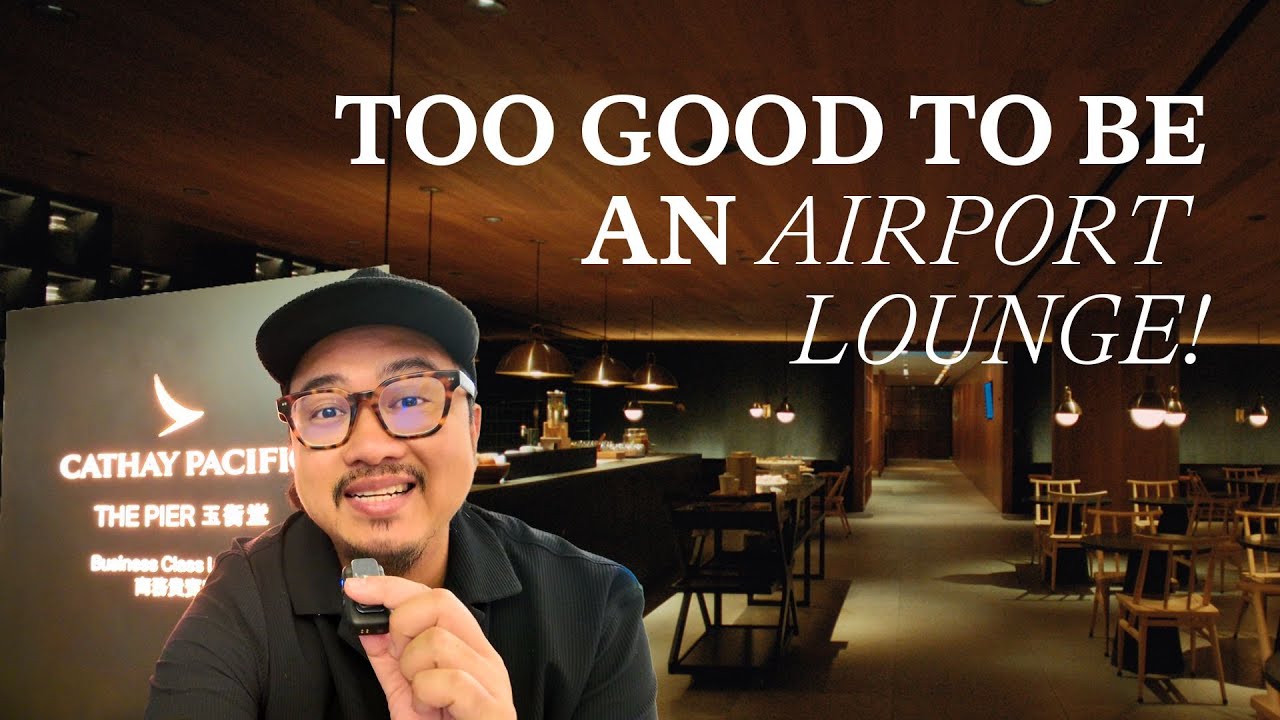 The Best Airport Lounge in Asia? Inside The Pier at Hong Kong International Airport