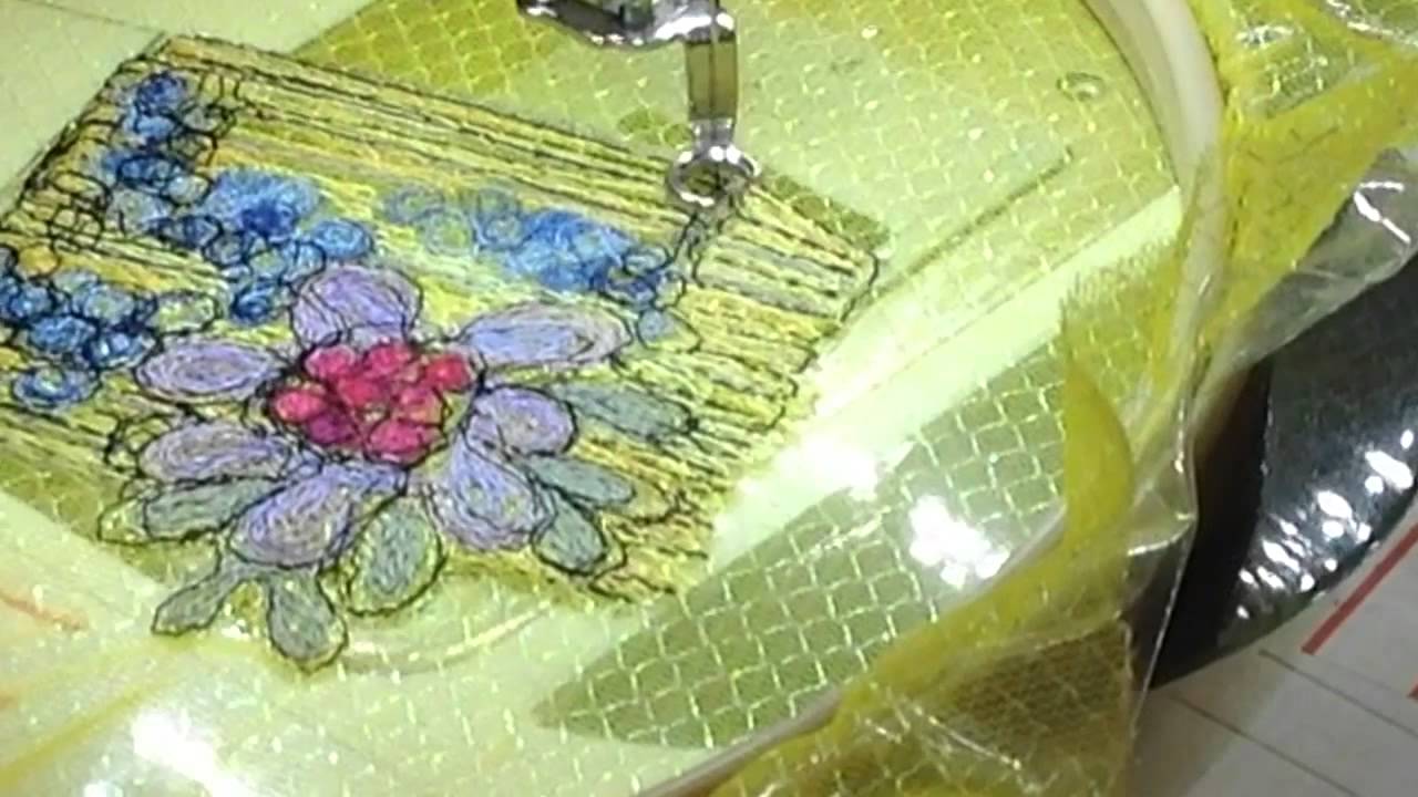 TW's Thread Painted Treasure Box 1 of 2