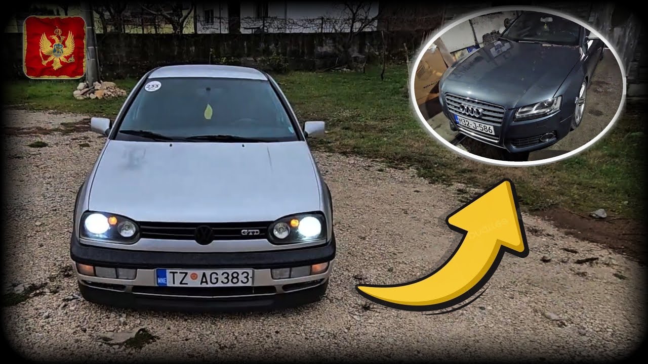 U CRNU GORU PO DIJELOVE ZA GOLFA, RIJESENI PROBLEMI NA AUDIJU