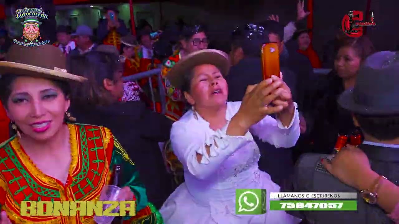 BONANZA EN VIVO! en el Pre-Carnaval Corocoreño - Coro Coro Origen y Cuna del Chuta.