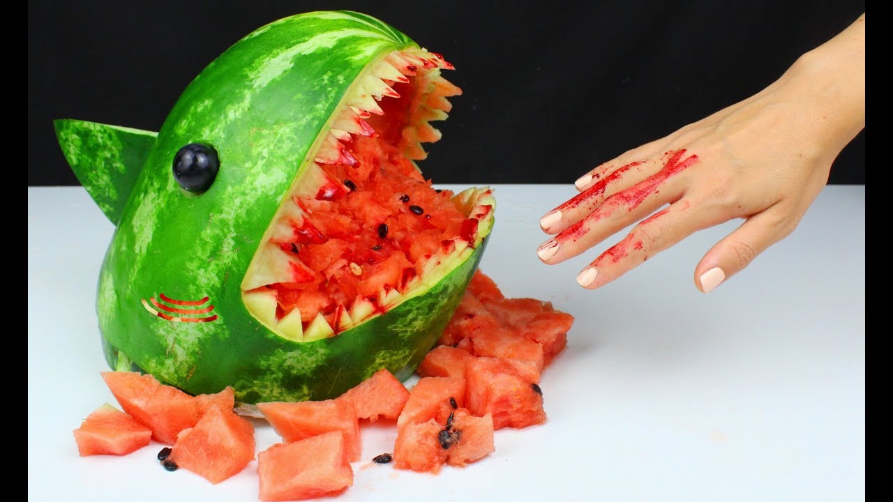 SMART WATERMELON SHARK MAKING