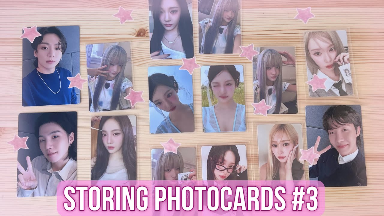 storing photocards #3 mostly aespa, illit, taeyeon & more