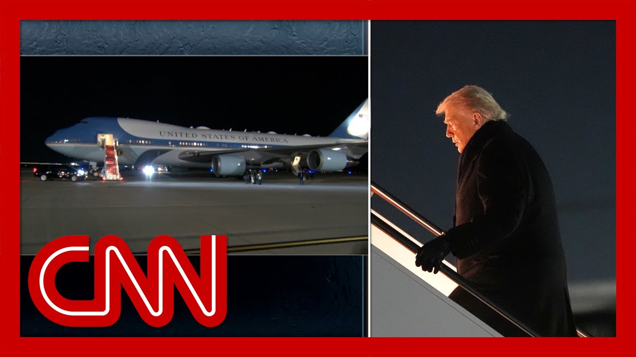 Air Force One turns back minutes after leaving for Switzerland