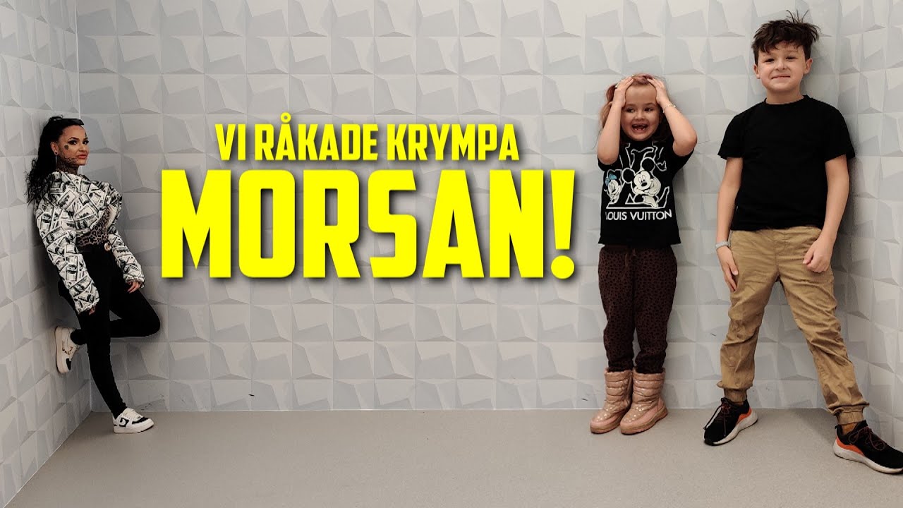 Vi Råkade Krympa Morsan! - VLOGG