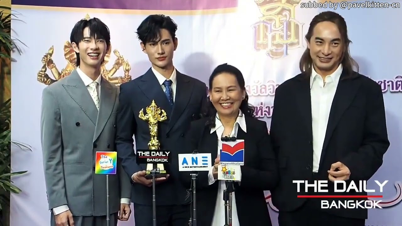 [Eng Sub] Interview with Pavel, Pooh, P'Chod and P'S at the Ganesha awards