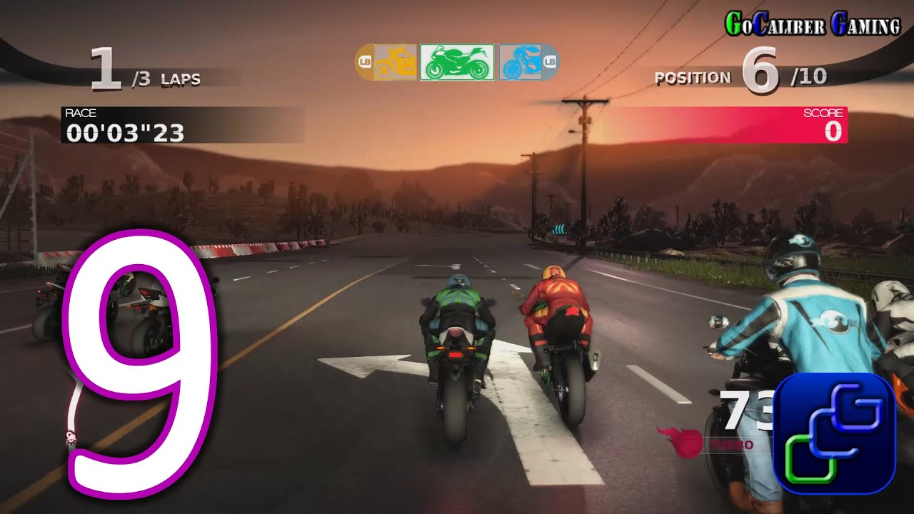 Motorclycle Club Walkthrough - Part 9 - Races Tournament: Standard Championship