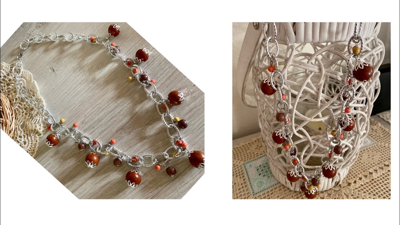 Realizziamo la collana KENYA con COBEADS 😍🍁🍂