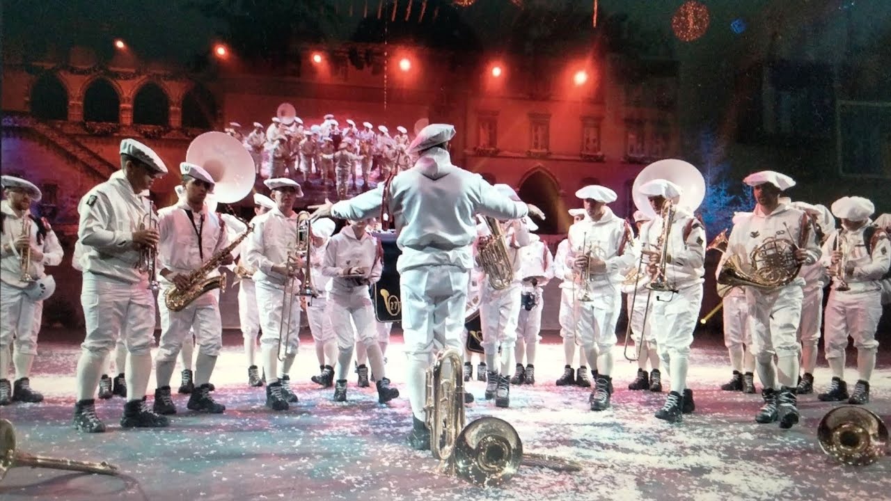Magie de Noël au Christmas Tattoo de Bâle avec la Fanfare du 27eme BCA