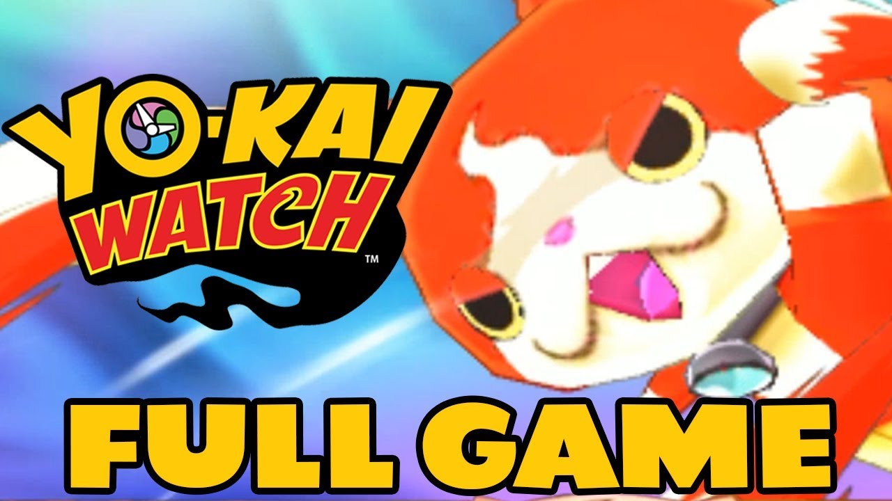 Yo-kai Watch 1 - FULL GAME 🔴LIVE (Nintendo 3DS)