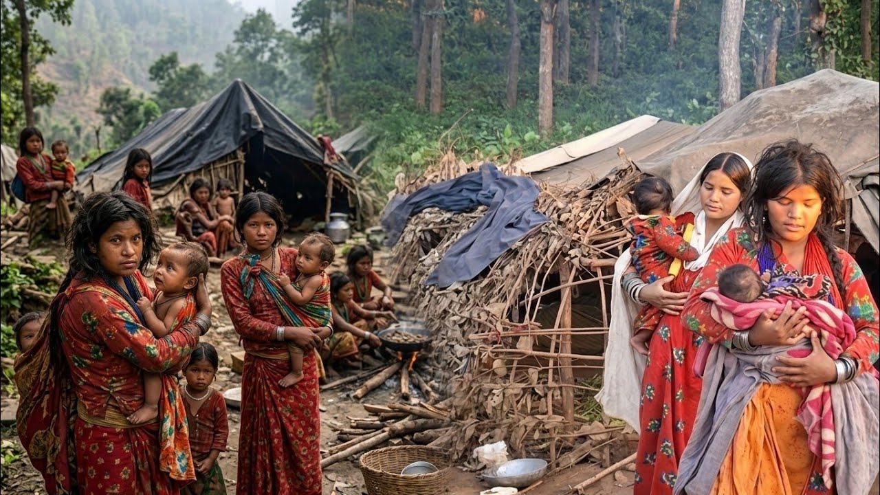 Last Nomads on Earth? | Untouched Life of Nepal&rsquo;s Raute Tribe #TribalLife #NomadicLife