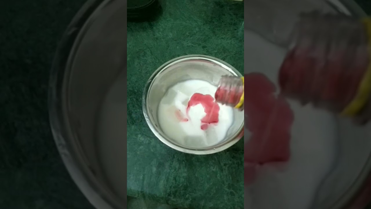 Ruhafza milk sharbat # short video