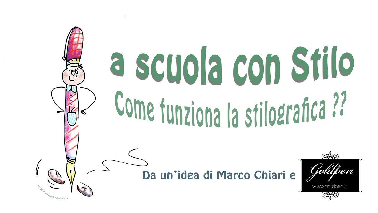Come funziona la penna stilografica