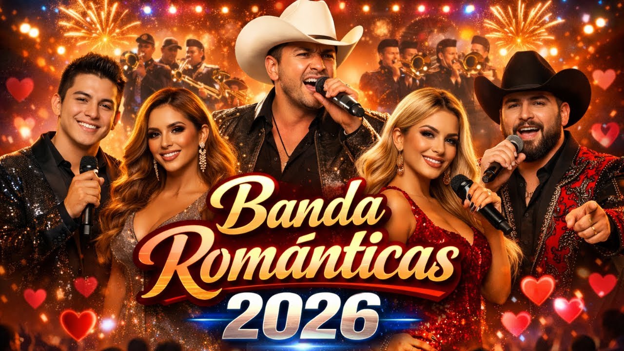 Banda Románticas 2026 💔 Lo Más Nuevo del Año | Amor, Dolor y Traición