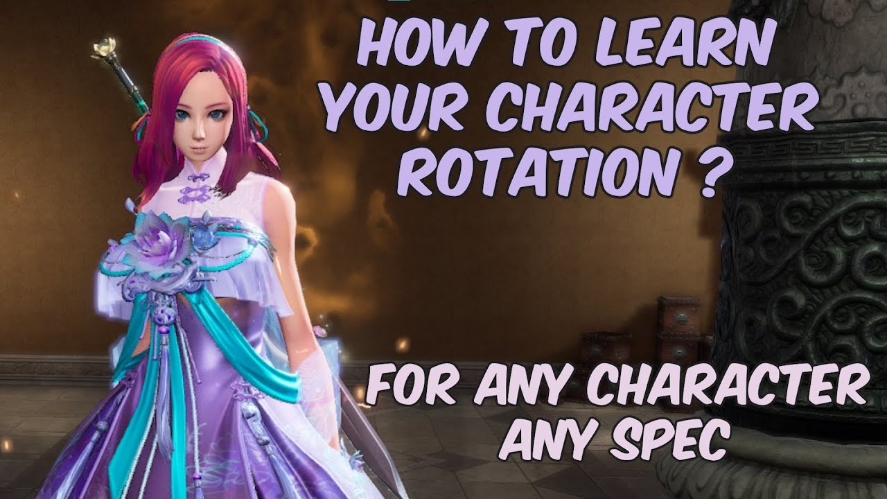 Blade and Soul How to learn your character rotation ?