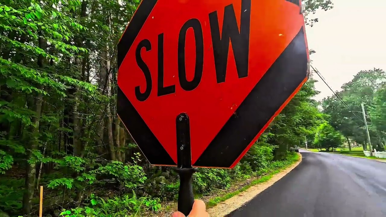 POV day in the life of a flagger