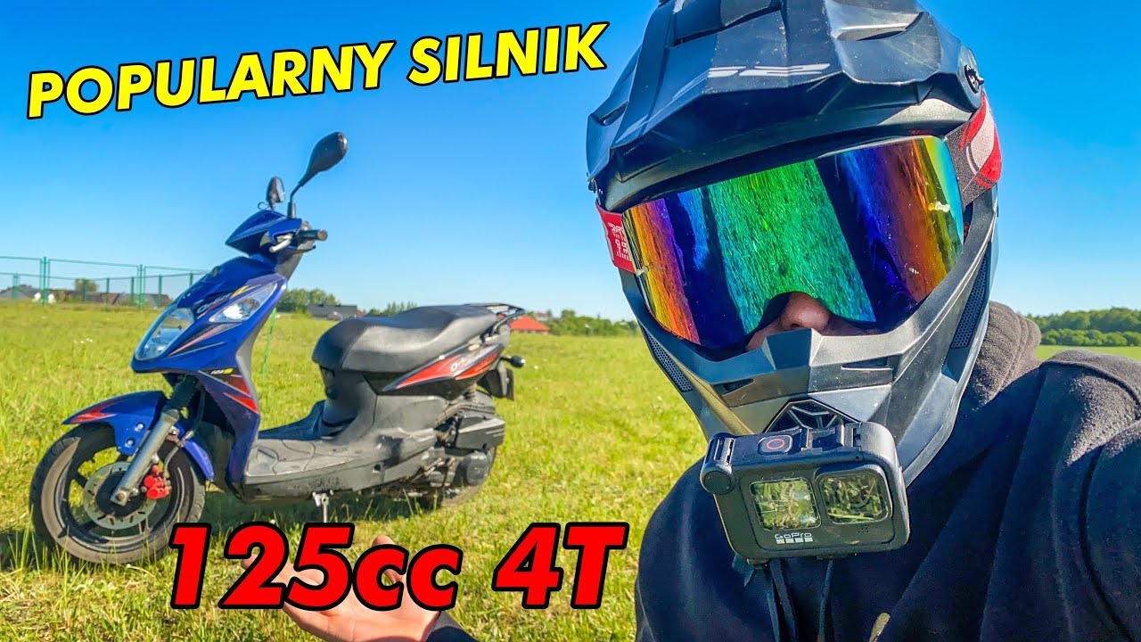 TEST SKUTERA - 125cc 4T PRZYŚPIESZENIE, V MAX, SOUNDCHECK